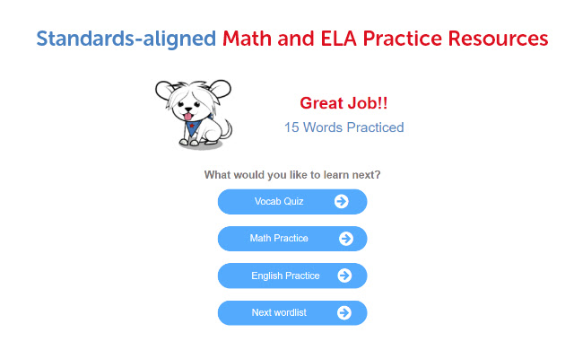 StepUp Daily Math and English Practice chrome谷歌浏览器插件_扩展第4张截图