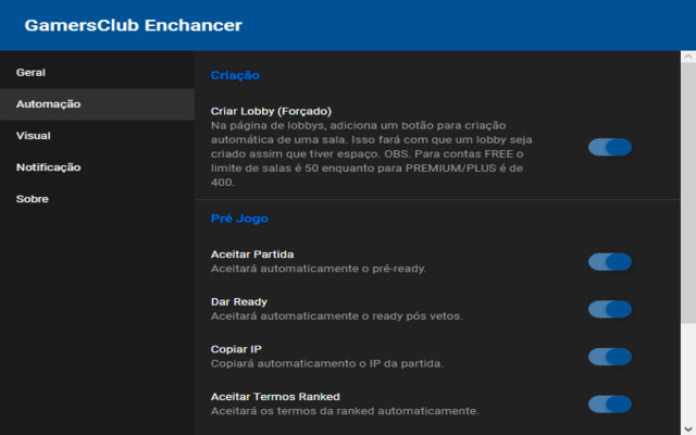 GamersClub Enchancer chrome谷歌浏览器插件_扩展第2张截图