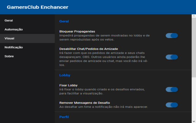 GamersClub Enchancer chrome谷歌浏览器插件_扩展第3张截图