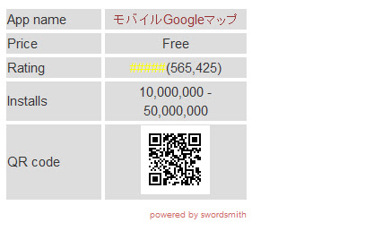Embed Code of the Android Market chrome谷歌浏览器插件_扩展第2张截图