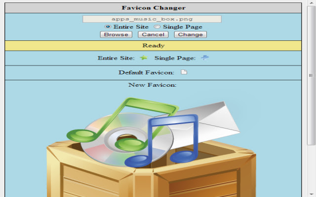 Favicon Changer chrome谷歌浏览器插件_扩展第3张截图