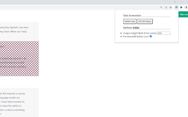 ChatGPT Screenshot Ex chrome谷歌浏览器插件_扩展第4张截图
