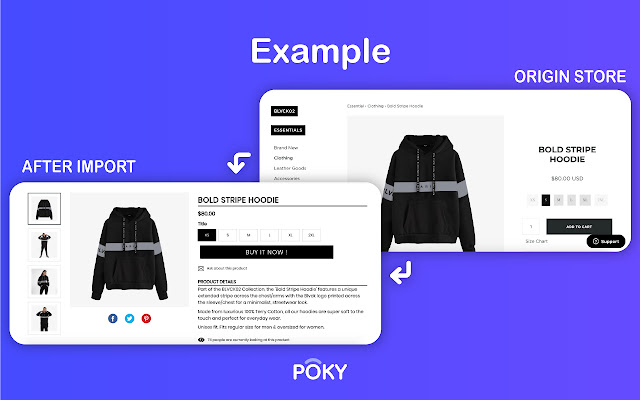POKY - Shopify Product Importer chrome谷歌浏览器插件_扩展第2张截图