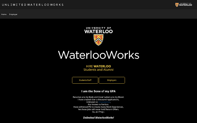 Unlimited Waterloo Works chrome谷歌浏览器插件_扩展第1张截图