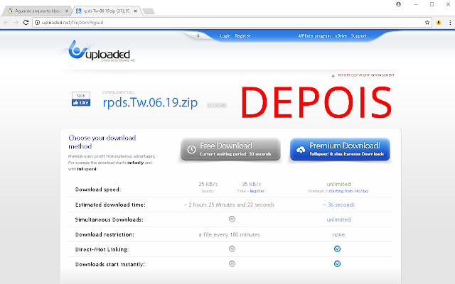 retroLink - Desprotetor de Links chrome谷歌浏览器插件_扩展第3张截图