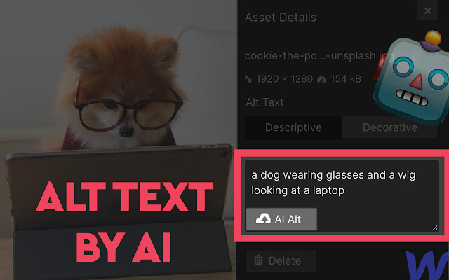 AI Alt Text for Webflow by Web Bae chrome谷歌浏览器插件_扩展第1张截图