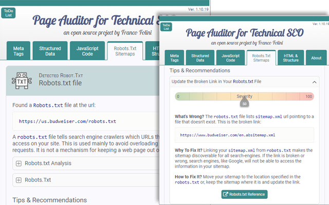 Page Auditor for Technical SEO chrome谷歌浏览器插件_扩展第4张截图