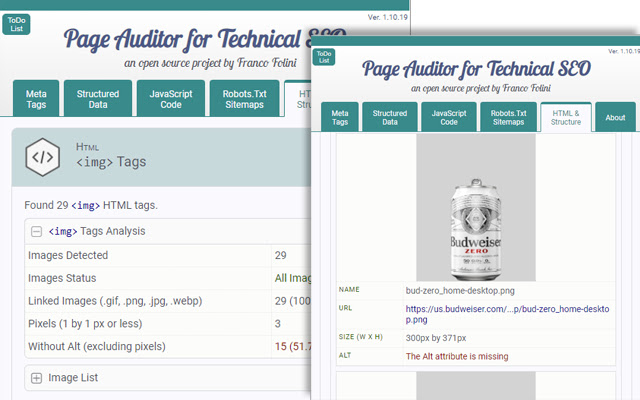 Page Auditor for Technical SEO chrome谷歌浏览器插件_扩展第5张截图