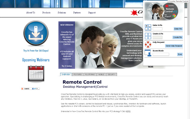 Crosstec Remote Control Client chrome谷歌浏览器插件_扩展第5张截图