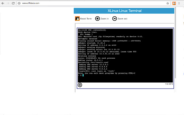 XLinux 命令行终端 chrome谷歌浏览器插件_扩展第1张截图