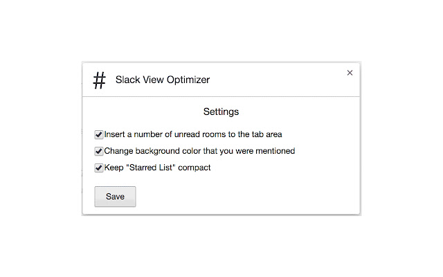 Slack View Optimizer chrome谷歌浏览器插件_扩展第2张截图