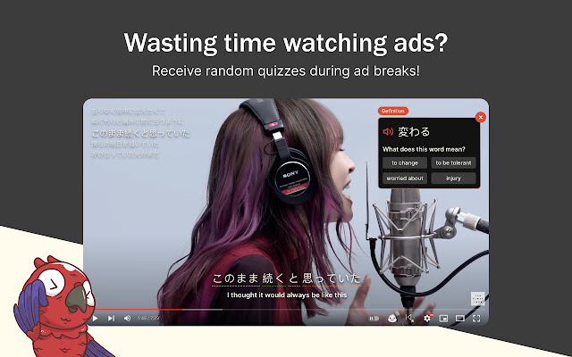 Iago - Learn Japanese through TV chrome谷歌浏览器插件_扩展第3张截图