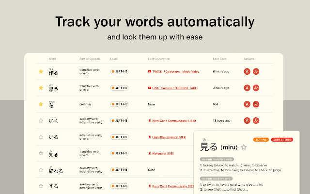 Iago - Learn Japanese through TV chrome谷歌浏览器插件_扩展第4张截图