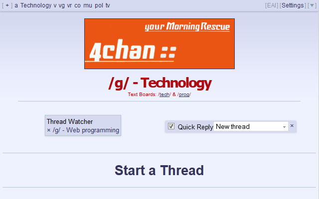 4chan X chrome谷歌浏览器插件_扩展第1张截图