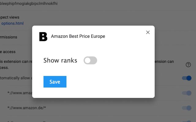 Amazon Best Price Europe chrome谷歌浏览器插件_扩展第2张截图