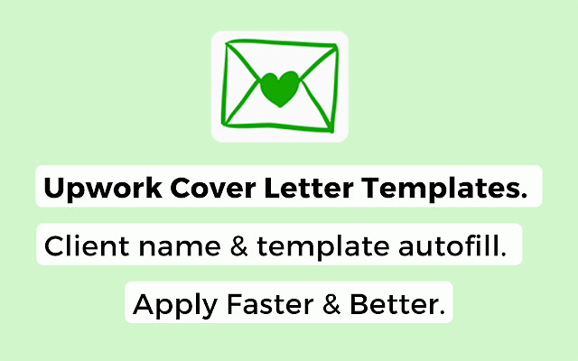 Upwork Cover Letter Autofiller chrome谷歌浏览器插件_扩展第1张截图