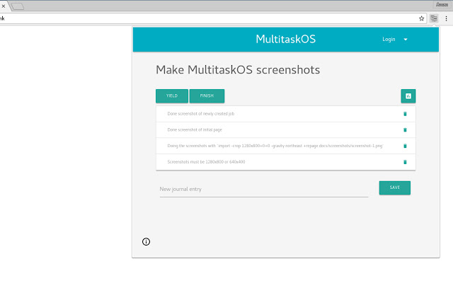 MultitaskOS chrome谷歌浏览器插件_扩展第3张截图