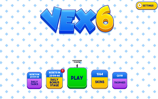 Vex 6 Unblocked Game chrome谷歌浏览器插件_扩展第1张截图
