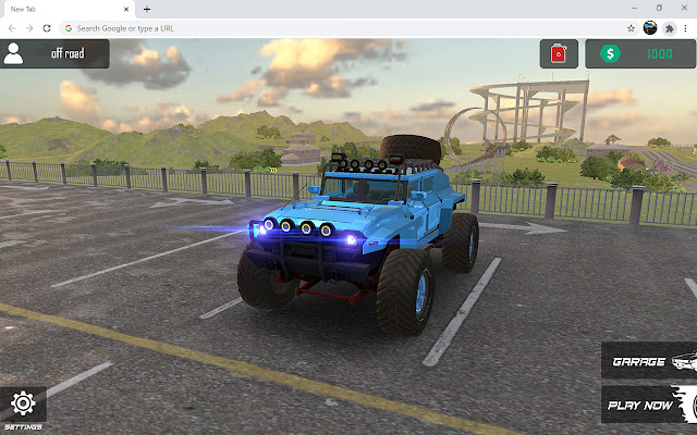 Off Road 4x4 Jeep Simulator Game chrome谷歌浏览器插件_扩展第1张截图