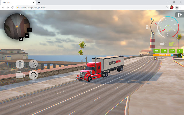 American Truck Car Driving Game chrome谷歌浏览器插件_扩展第2张截图