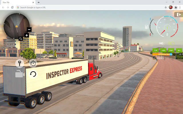 American Truck Car Driving Game chrome谷歌浏览器插件_扩展第3张截图
