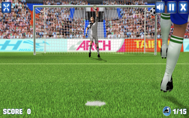 Penalty Kick - Soccer Game chrome谷歌浏览器插件_扩展第3张截图