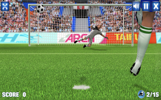 Penalty Kick - Soccer Game chrome谷歌浏览器插件_扩展第4张截图
