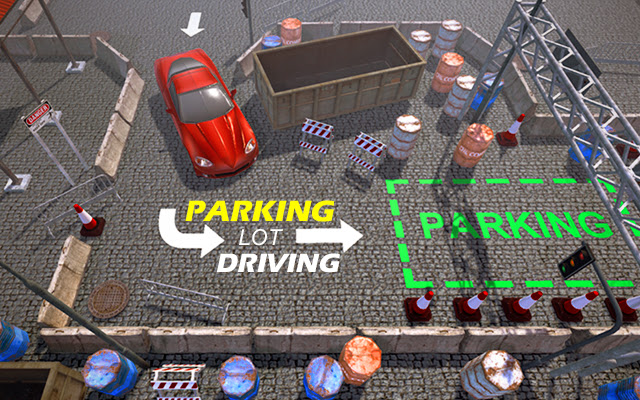 Parking Lot Driving chrome谷歌浏览器插件_扩展第2张截图