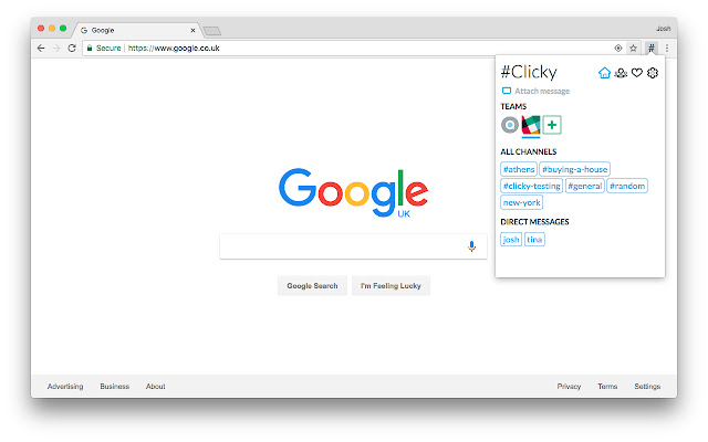 #Clicky for Slack chrome谷歌浏览器插件_扩展第2张截图