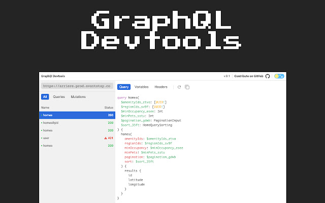 Graphql-devtools chrome谷歌浏览器插件_扩展第2张截图