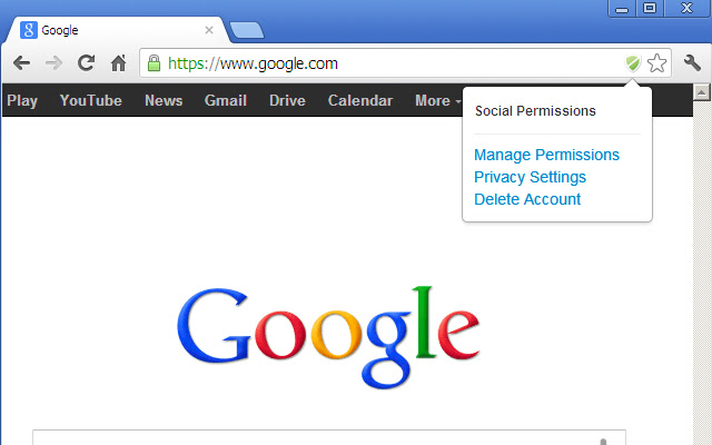 Social Permissions chrome谷歌浏览器插件_扩展第2张截图