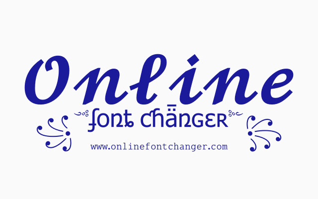 Online Font Changer ➜ #𝟙⚡(☉̃ₒ☉) ⭐ Font Style chrome谷歌浏览器插件_扩展第1张截图