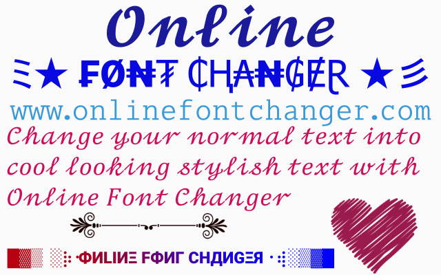 Online Font Changer ➜ #𝟙⚡(☉̃ₒ☉) ⭐ Font Style chrome谷歌浏览器插件_扩展第2张截图