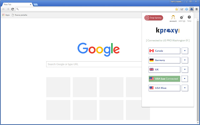 KProxy Extension chrome谷歌浏览器插件_扩展第3张截图