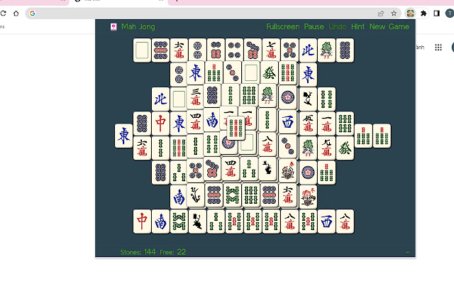 Free Mahjong Solitaire Game chrome谷歌浏览器插件_扩展第1张截图