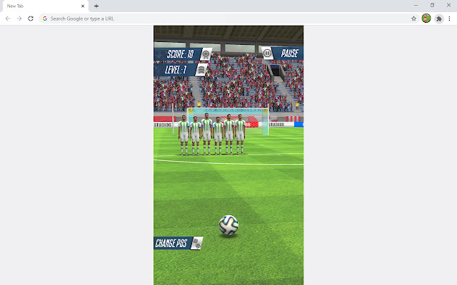 Strike Football Sports Game chrome谷歌浏览器插件_扩展第3张截图