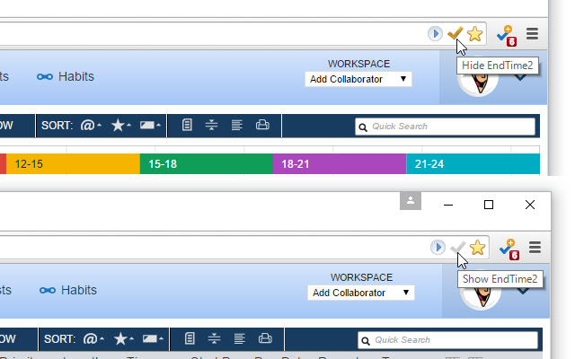 EndTime2 for Toodledo chrome谷歌浏览器插件_扩展第3张截图
