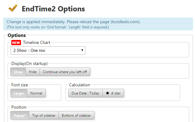 EndTime2 for Toodledo chrome谷歌浏览器插件_扩展第4张截图