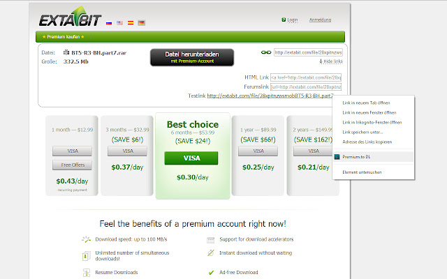 Premium.to Linkload chrome谷歌浏览器插件_扩展第1张截图