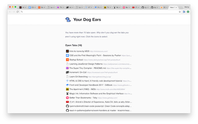 Dog Ear chrome谷歌浏览器插件_扩展第4张截图