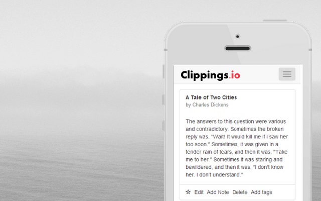 Clippings.io for Amazon Kindle Highlights chrome谷歌浏览器插件_扩展第1张截图