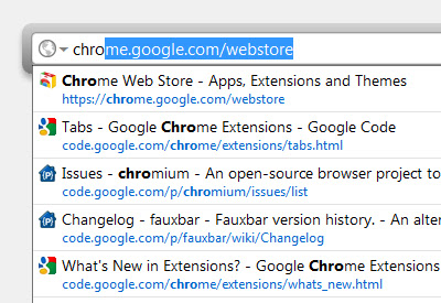 Fauxbar chrome谷歌浏览器插件_扩展第3张截图