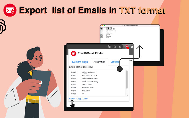 Email Finder & Email Hunter chrome谷歌浏览器插件_扩展第2张截图