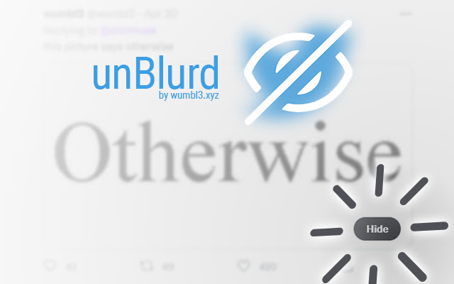 unBlurd. by wumbl3. chrome谷歌浏览器插件_扩展第1张截图