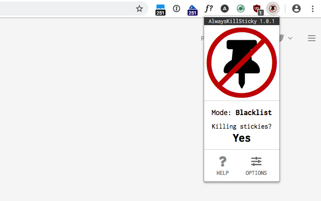 AlwaysKillSticky chrome谷歌浏览器插件_扩展第2张截图
