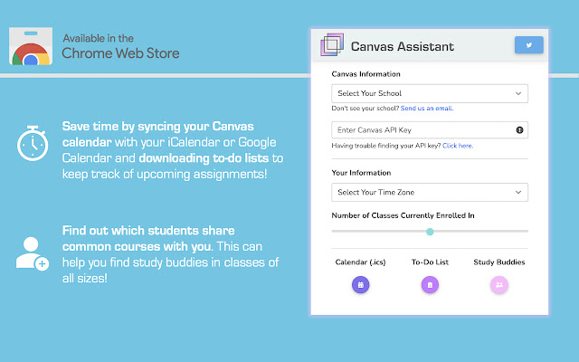 Canvas Assistant chrome谷歌浏览器插件_扩展第1张截图