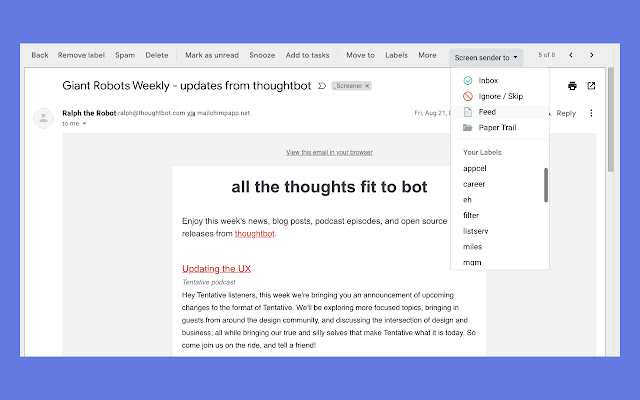 ZenMail chrome谷歌浏览器插件_扩展第2张截图