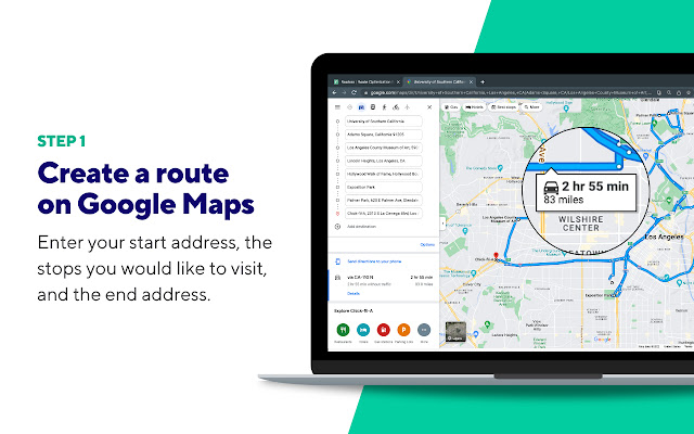 Routora - Google Maps Route Optimization chrome谷歌浏览器插件_扩展第2张截图