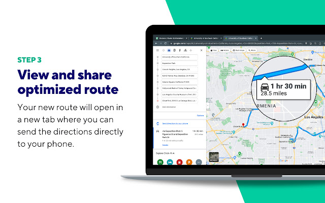 Routora - Google Maps Route Optimization chrome谷歌浏览器插件_扩展第4张截图