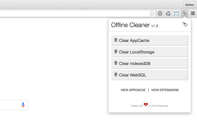 Offline Cleaner chrome谷歌浏览器插件_扩展第1张截图